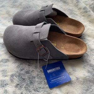 NWT Birkenstock Boston gray
